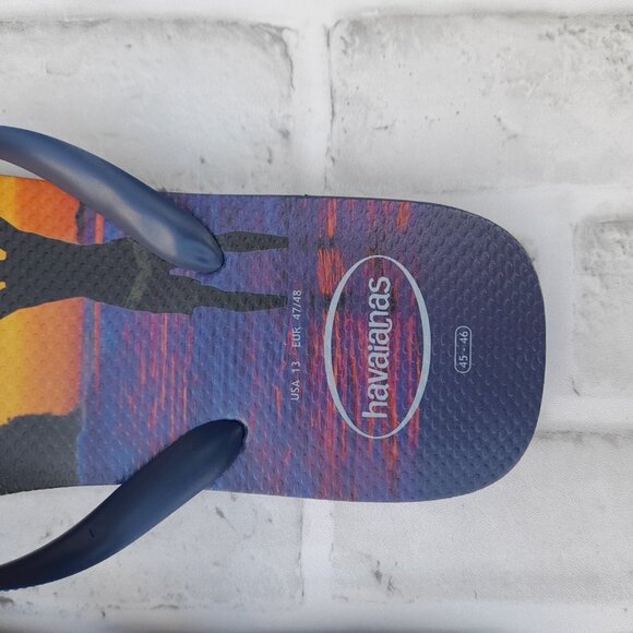 Havaianas Men's Size 13 Hype Flip Flop Beach Rubber Sandals - Picture 5 of 6